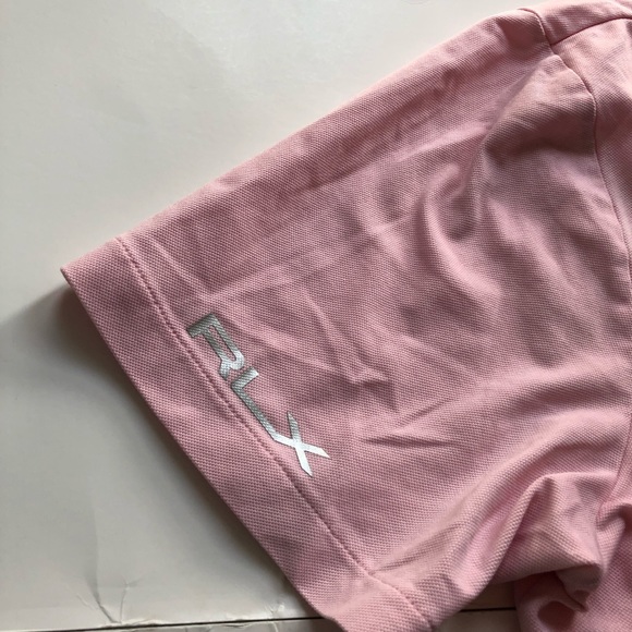 Polo Ralph Lauren RLX pink polo - Picture 2 of 7